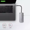 Axagon HMC-6M2 USB 3.2 Gen 1 jaotur, 2x USB-A, HDMI, RJ-45, SATA M.2, PD 100W, USB-C kaabel