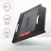Axagon RSS-CD09 2.5 inch SSD/HDD kassett DVD pesasse 9,5 mm LED ALU liidesekaart/adapter Sisemine SATA