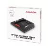 Axagon RSS-CD09 2.5 inch SSD/HDD kassett DVD pesasse 9,5 mm LED ALU liidesekaart/adapter Sisemine SATA