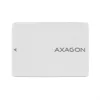 Axagon RSS-M2SD SATA - M.2 SATA SSD, sisemine 2,5-tolline ALU korpus, hõbedane