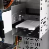 Axagon RSS-M2SD SATA - M.2 SATA SSD, sisemine 2,5-tolline ALU korpus, hõbedane