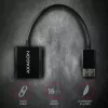 Videokaabli adapter Axagon RVD-VGN DisplayPort VGA-le 0,16 m