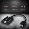 Videokaabli adapter Axagon RVD-VGN DisplayPort VGA-le 0,16 m