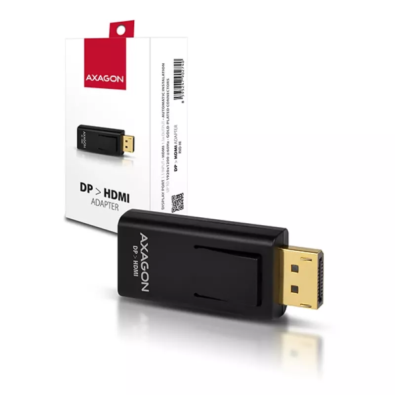 Kaabli soovahetaja Axagon RVD-HI DisplayPort HDMI-le must