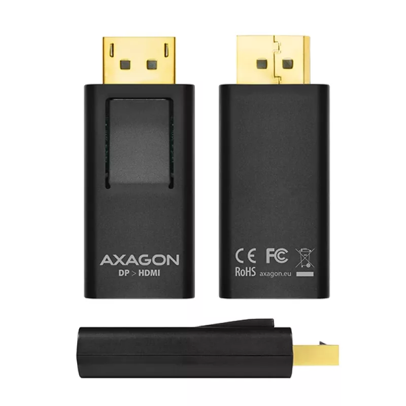 Kaabli soovahetaja Axagon RVD-HI DisplayPort HDMI-le must