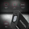 Axagon RVH-VGAN HDMI -> VGA adapter FullHD, 1920x1200, heli VÄLJUND, toite SISEND