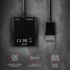 Axagon RVH-VGAN HDMI -> VGA adapter FullHD, 1920x1200, heli VÄLJUND, toite SISEND