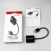 Axagon RVH-VGAN HDMI -> VGA adapter FullHD, 1920x1200, heli VÄLJUND, toite SISEND