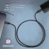 Axagon BUCM32-CM20AB SPEED+ USB-C USB 20Gbps/100W kaabel 2 m