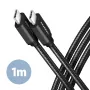 Axagon BUCM3-CM10AB SPEED USB-C <> USB-C 3.2 Gen 1 kaabel 1 m