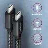 Axagon BUCM3-CM20AB SPEED USB-C <> USB-C 3.2 Gen 1 kaabel 2 m