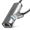 2,5 Gigabit Etherneti adapter AXAGON ADE-25R — USB Type-C, 10/100/1000/2500 Mbit, 5000 Mbit/s, alumiinium, hall