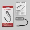 Axagon ADE-25RC SuperSpeed USB-C 2,5 gigabitine Etherneti adapter