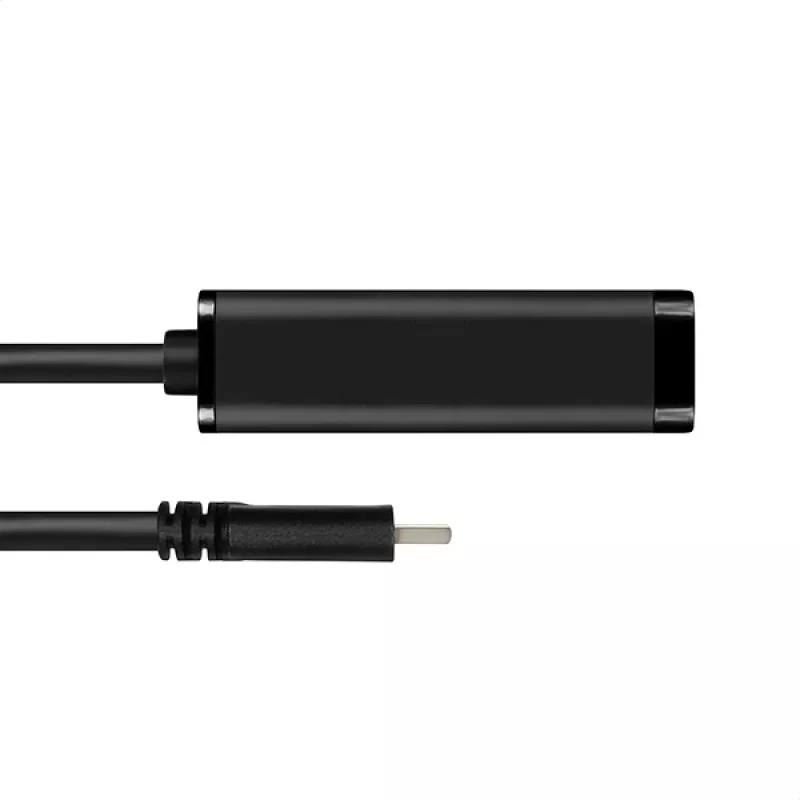 Axagon ADE-SRC USB-C gigabit Etherneti adapter, juhtmega, USB Type-C, Ethernet, 1000 Mbit/s, must