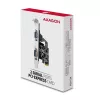Axagon PCEA-S2N PCIe - 2 jadaportiga 250 kbps adapter SP ja LP-ga