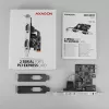 Axagon PCEA-S2N PCIe - 2 jadaportiga 250 kbps adapter SP ja LP-ga