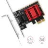 Axagon PCEE-G25 PCIe - 2.5 Gigabit Ethernet adapter Realtek 8125, PXE, koos SP ja LP kronsteiniga