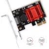 Sisemine võrgukaart AXAGON PCEE-GIX — PCI Express, Ethernet, 5000 Mbit/s, IEEE 802.3/802.3ab/802.3u