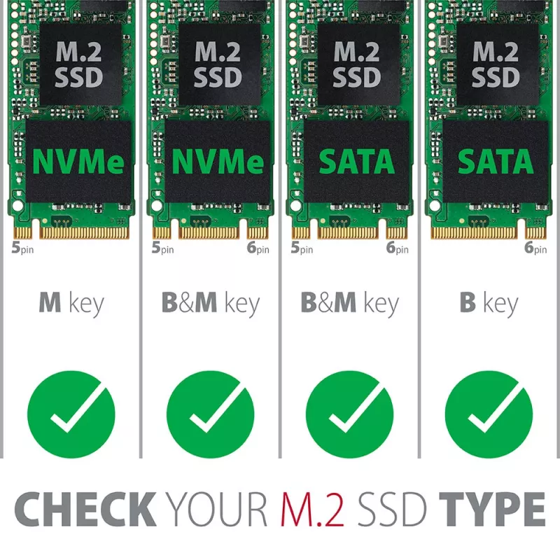 Axagon PCEM2-D PCIe x4 - M.2 NVMe M-võti + SATA B-võti pesa adapter koos SP ja LP-ga
