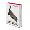 Axagon PCEM2-D PCIe x4 - M.2 NVMe M-võti + SATA B-võti pesa adapter koos SP ja LP-ga