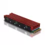 Axagon CRL-M2 Passiivne alumiiniumjahuti kõigile M.2 SSD-dele, suurus 2280, kõrgus 12 mm.