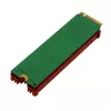 Axagon CRL-M2 Passiivne alumiiniumjahuti kõigile M.2 SSD-dele, suurus 2280, kõrgus 12 mm.