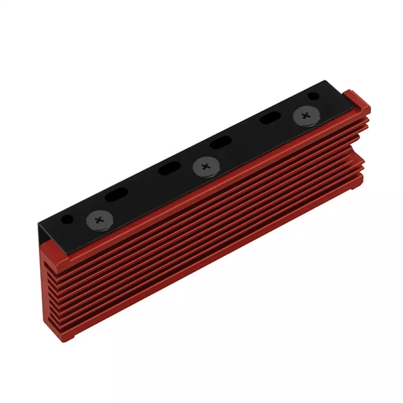 Axagon CRL-M2 Passiivne alumiiniumjahuti kõigile M.2 SSD-dele, suurus 2280, kõrgus 12 mm.