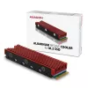 Axagon CRL-M2 Passiivne alumiiniumjahuti kõigile M.2 SSD-dele, suurus 2280, kõrgus 12 mm.