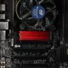 Axagon CRL-M2 Passiivne alumiiniumjahuti kõigile M.2 SSD-dele, suurus 2280, kõrgus 12 mm.