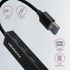 Axagon HMA-GL3A Multiport-Hub USB 3.0 Tüüp A Gbit-LAN 3x USB-A microSD Juhtmega USB 3.2 Gen 1 (3.1 Gen 1) Type-A Must