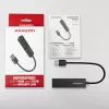 Axagon HMA-GL3A Multiport-Hub USB 3.0 Tüüp A Gbit-LAN 3x USB-A microSD Juhtmega USB 3.2 Gen 1 (3.1 Gen 1) Type-A Must