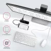 Axagon HMC-6GL USB 3.2 Gen 1 jaotur, 3x USB-A, HDMI 4k/30Hz, RJ-45, PD 100W, 20 cm USB-C kaabel