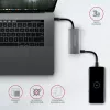 AXAGON HMC-4G2, USB-C 3.2 Gen 2 10 Gb/s jaotur, pordid 2x USB-A + 2x USB-C, kaabel USB-C 13 cm