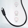 AXAGON HMC-4G2, USB-C 3.2 Gen 2 10 Gb/s jaotur, pordid 2x USB-A + 2x USB-C, kaabel USB-C 13 cm