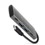 AXAGON HMC-4G2, USB-C 3.2 Gen 2 10 Gb/s jaotur, pordid 2x USB-A + 2x USB-C, kaabel USB-C 13 cm
