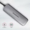 Axagon HMC-5 USB 3.2 Gen 1 jaotur, 2x USB-A, HDMI, SD/microSD, PD 100W, 20 cm USB-C kaabel