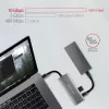 Axagon HMC-5G2 SPEEDSTER 5-ühes USB-C jaotur, 2x USB-A, 2x USB-C, HDMI, PD 60 W