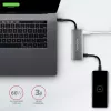 Axagon HMC-5G2 SPEEDSTER 5-ühes USB-C jaotur, 2x USB-A, 2x USB-C, HDMI, PD 60 W