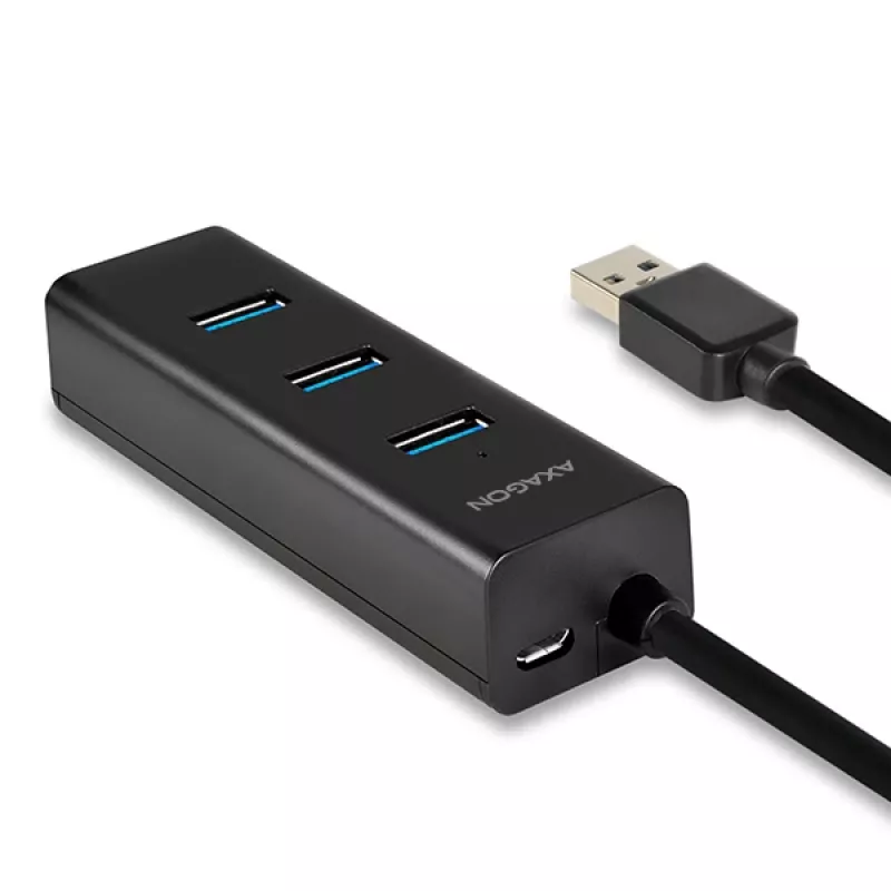 Axagon HUE-S2B 4x USB 3.0 laadimiskeskus, toite mikro-USB