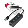 Axagon HUE-S2B 4x USB 3.0 laadimiskeskus, toite mikro-USB