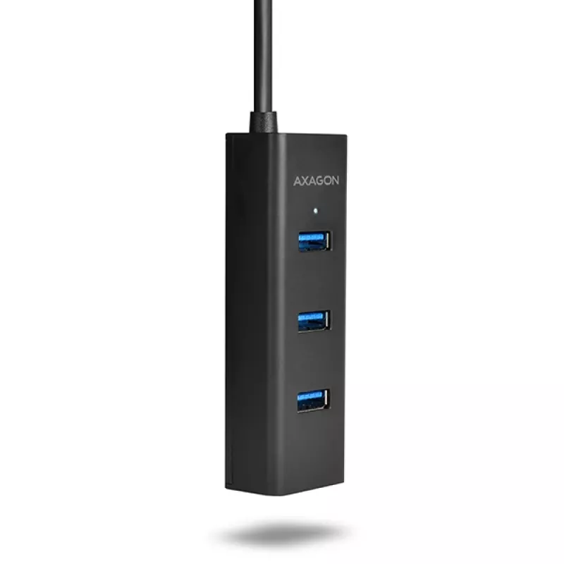 Axagon HUE-S2BL 4x USB 3.0 laadimiskeskus 1,2 m kaabliga, toite micro USB