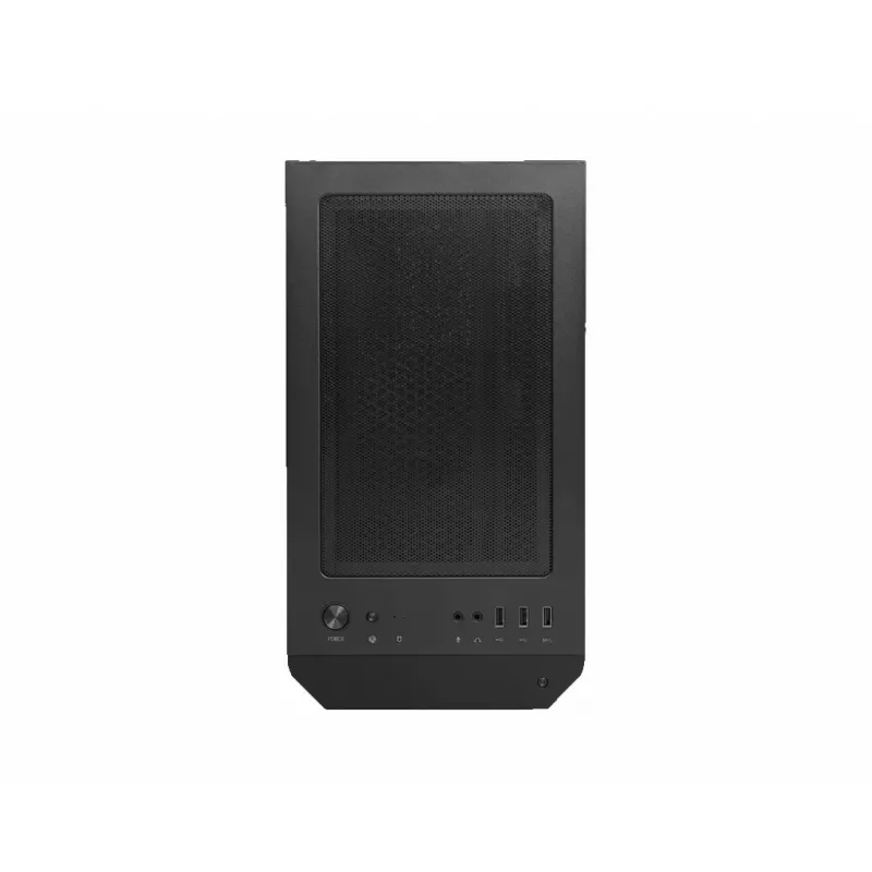 MSI MAG Forge M100R Midi Tower must, läbipaistev