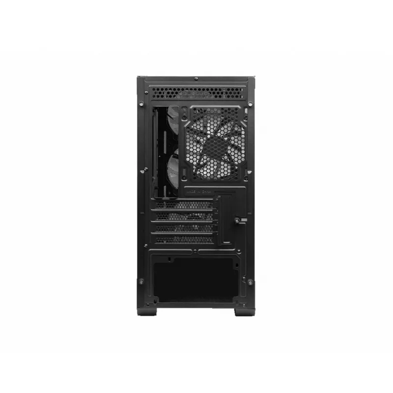 MSI MAG Forge M100R Midi Tower must, läbipaistev