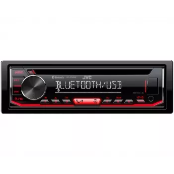 JVC KD-T702BT 1-DIN CD-vastuvõtja, must, 1 DIN, 200 W, 50 W, CD, LCD