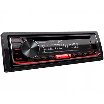 JVC KD-T702BT 1-DIN CD-vastuvõtja, must, 1 DIN, 200 W, 50 W, CD, LCD