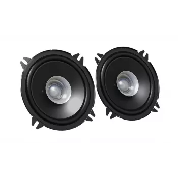 Autokõlar JVC CS-J510X — kahesuunaline ümmargune 13 cm (4 tolli), 30 W nimivõimsus / 250 W tippvõimsus, 4 Ω, vilgukivist koonus, paigaldussügavus 4,35 cm (2 tk)