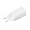 IBOX mobiilseadme laadija ILUC65W, 65W, 2× USB-C + 1× USB-A, valge, 1,5 m kaabel