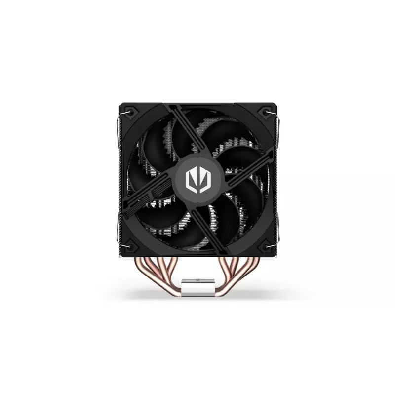 Õhkjahuti ENDORFY Fera 5 Dual Fan — 2x 120 mm PWM-ventilaatorit, 4 soojustoru, TDP 220 W, ühildub LGA 2011 ja mitme pesaga, must