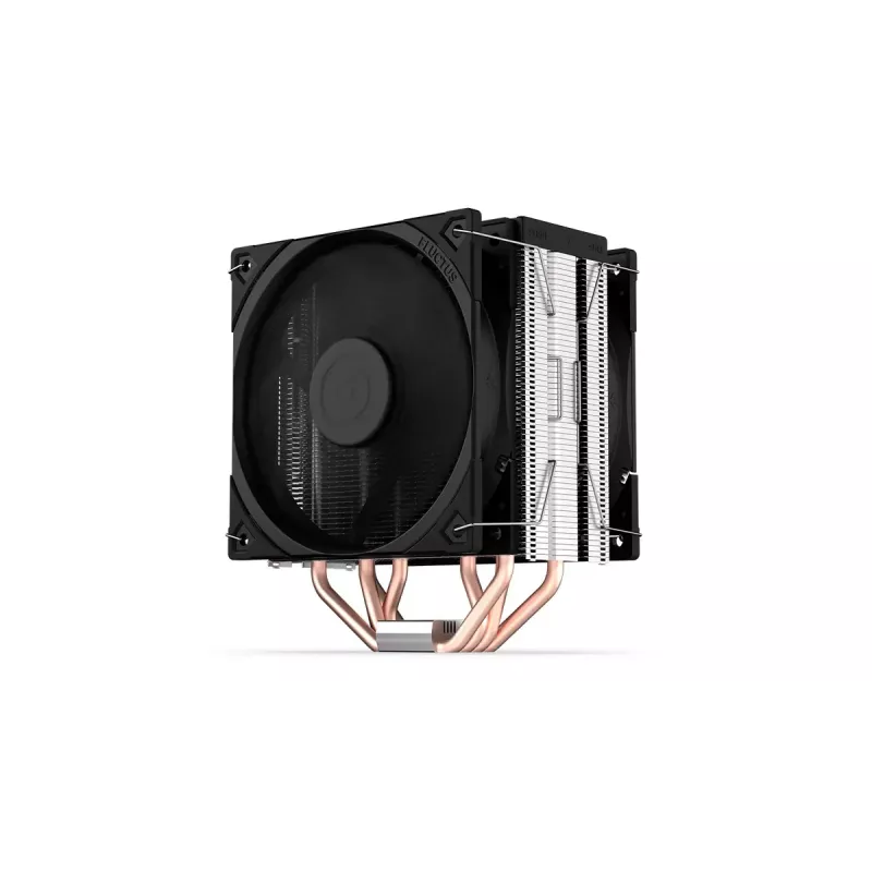 Õhkjahuti ENDORFY Fera 5 Dual Fan — 2x 120 mm PWM-ventilaatorit, 4 soojustoru, TDP 220 W, ühildub LGA 2011 ja mitme pesaga, must