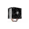 Õhkjahuti ENDORFY Fera 5 Dual Fan — 2x 120 mm PWM-ventilaatorit, 4 soojustoru, TDP 220 W, ühildub LGA 2011 ja mitme pesaga, must
